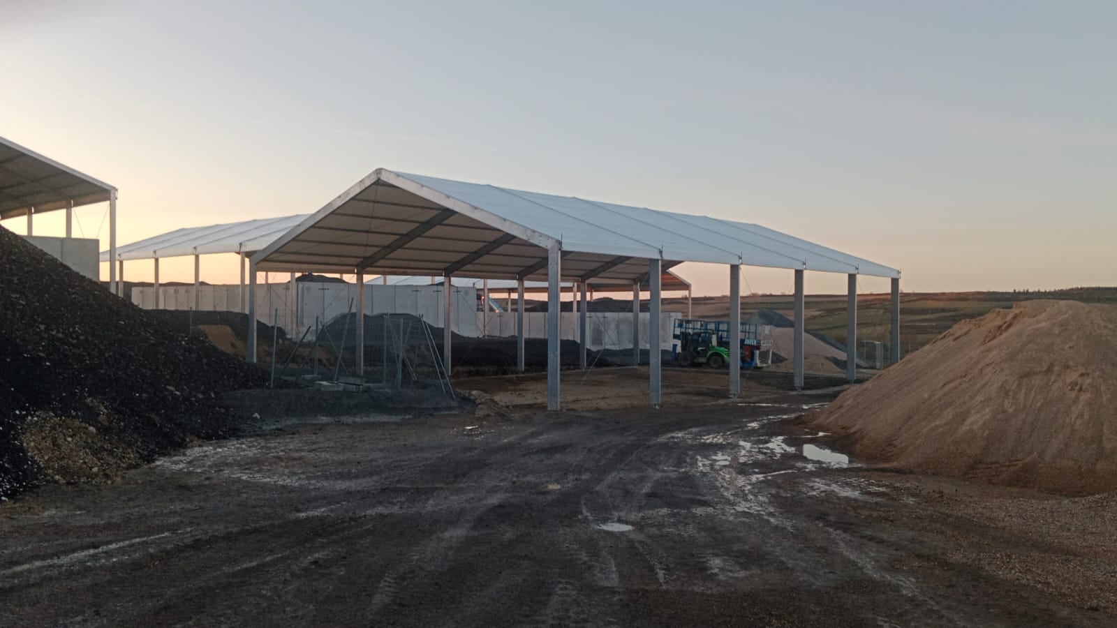 Carpa industrial para almacenaje en Burgos