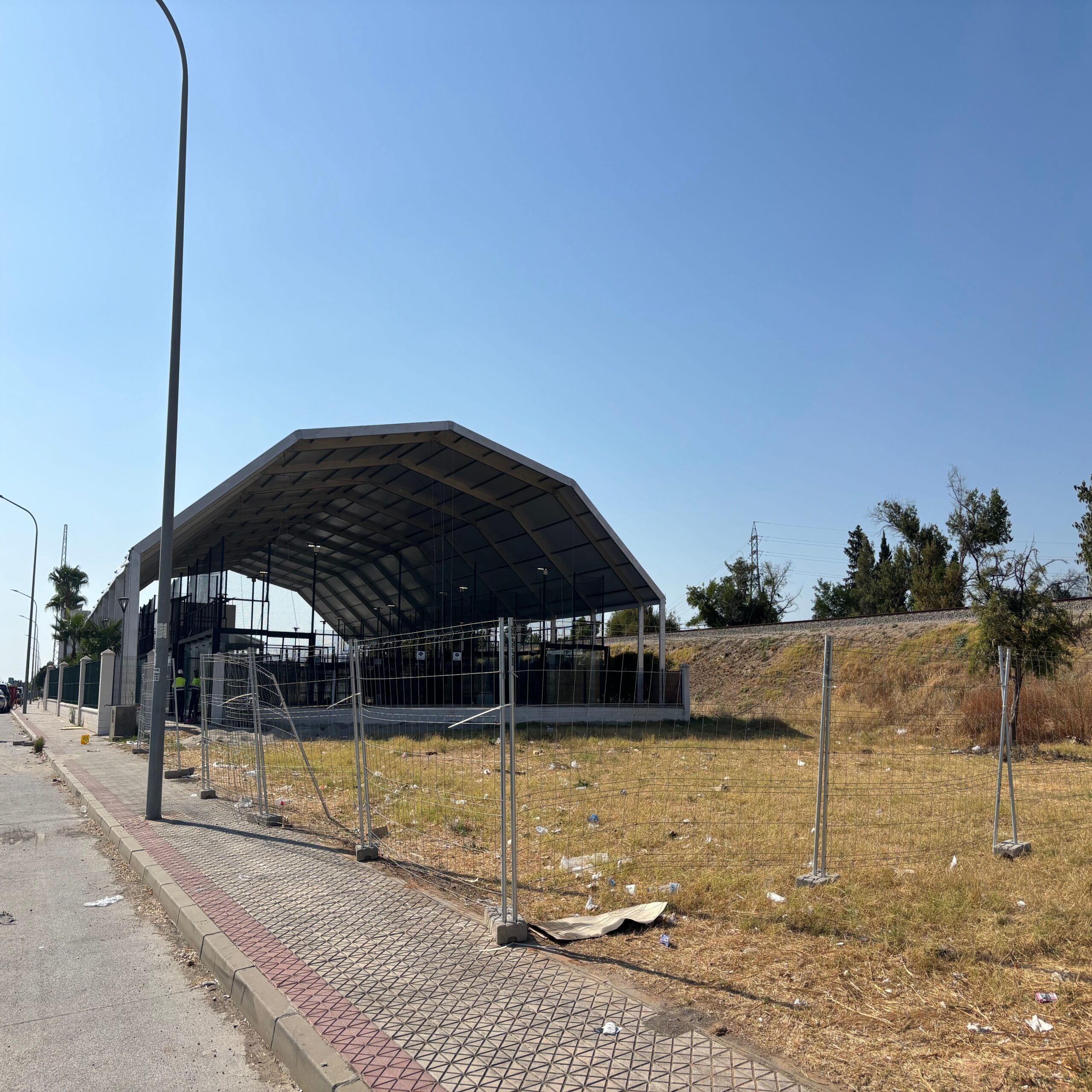 Montaje de una Carpa Deportivo
